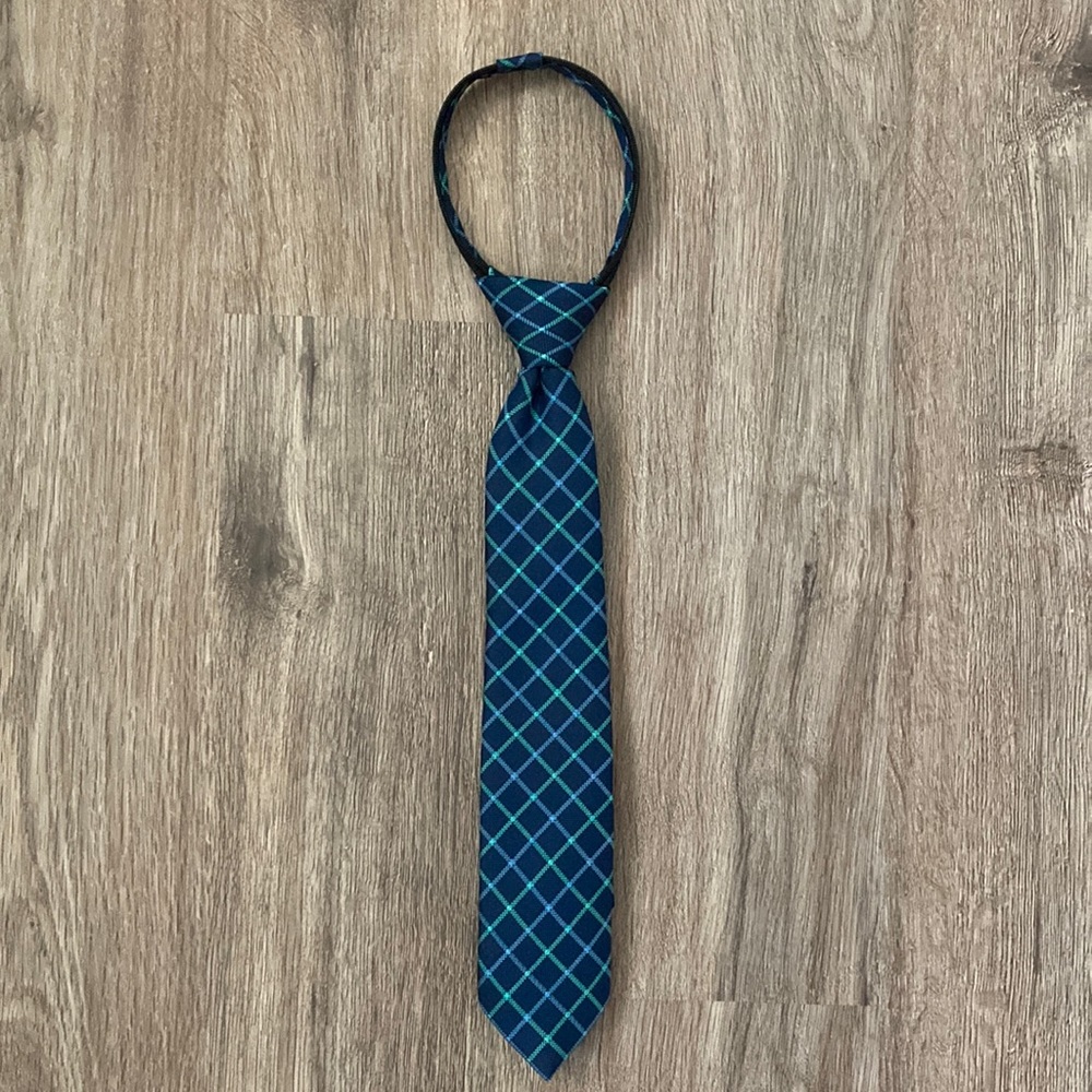 Kids zipper necktie